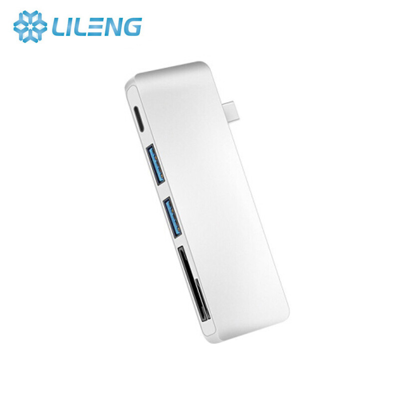 LILENG USB拓展卡 为MacBook Pro注入无限扩展力的银色利器